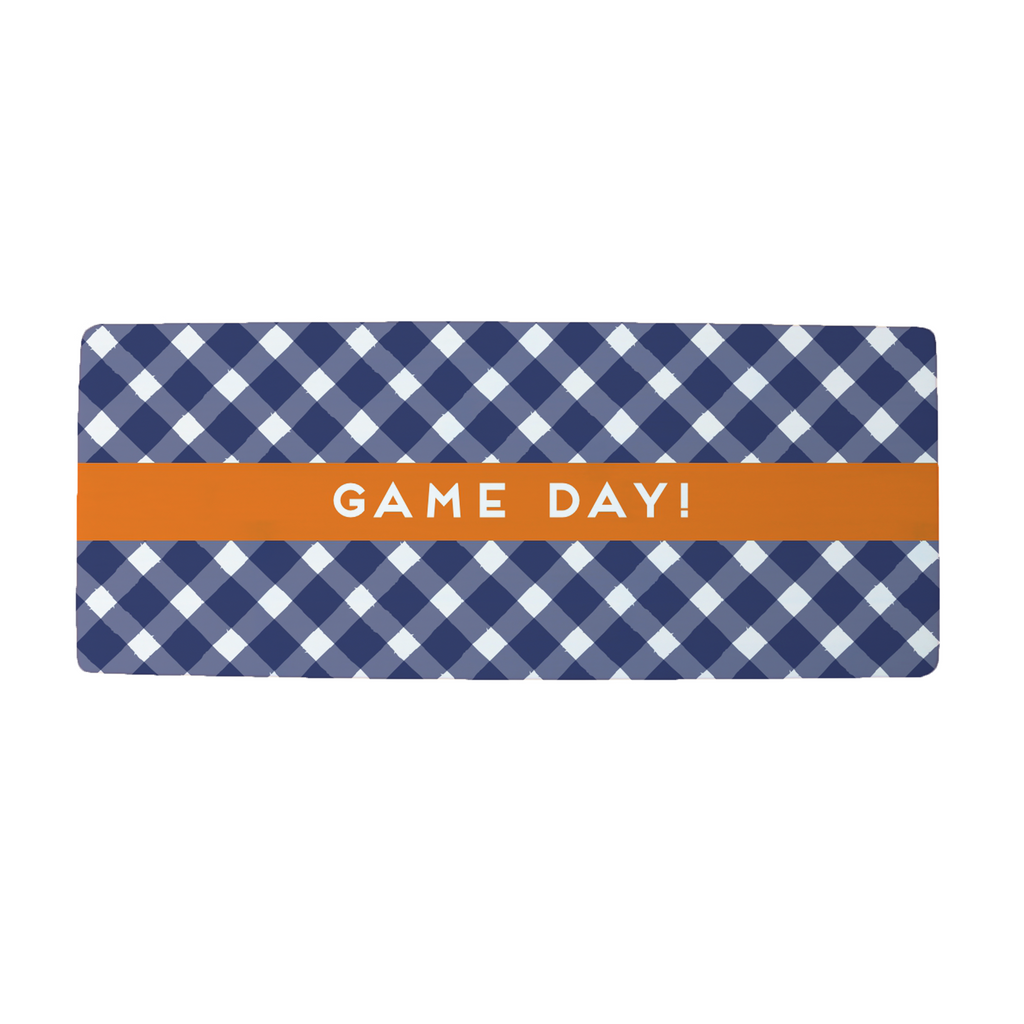 Long Serving Board - Game Day! Navy/Orange